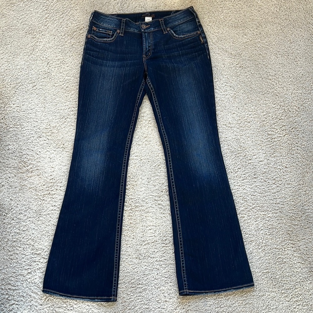 Women’s Silver Brand Jeans. Waist 30/Length 32. ECU